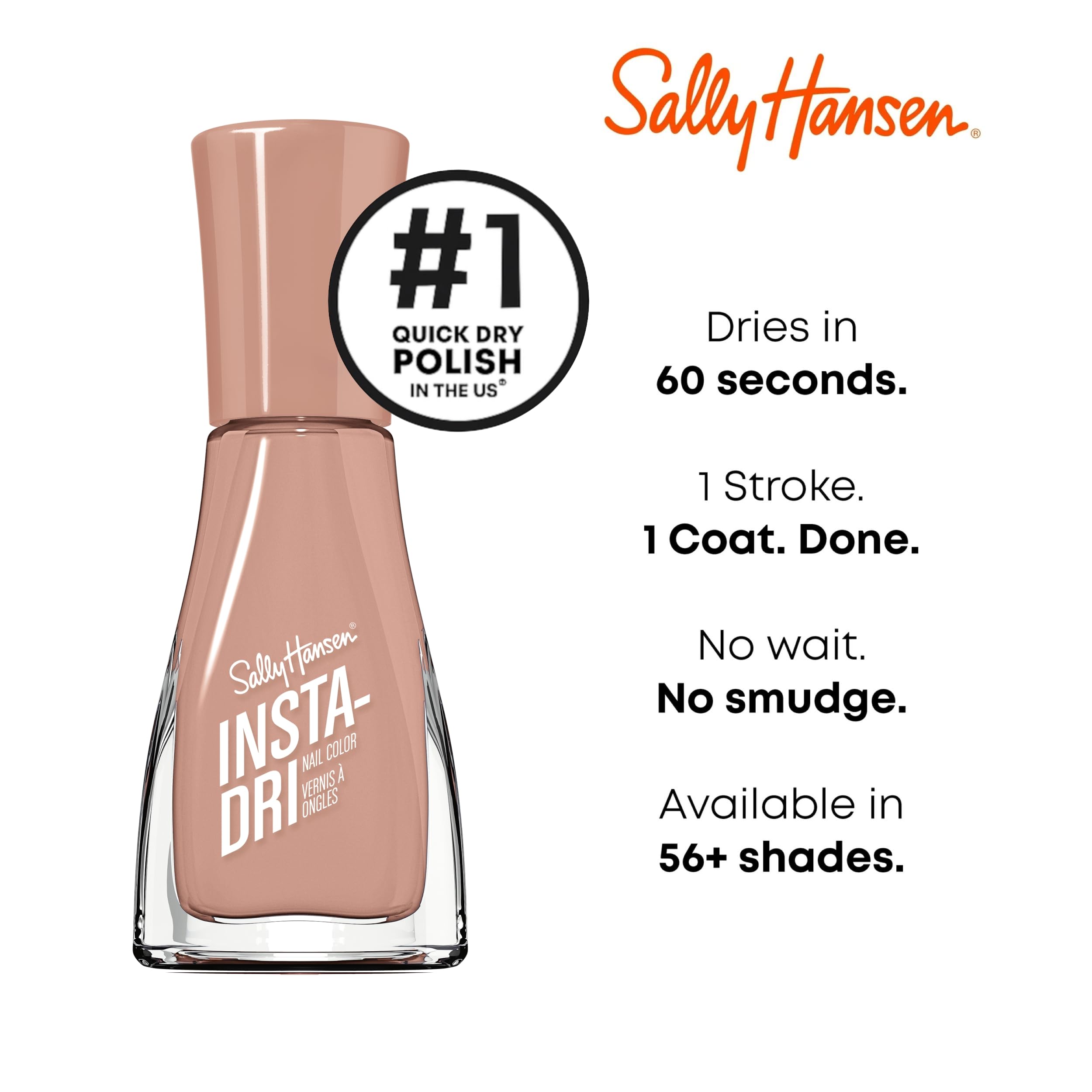Authentic Sally Hansen USA imported nail polish branding