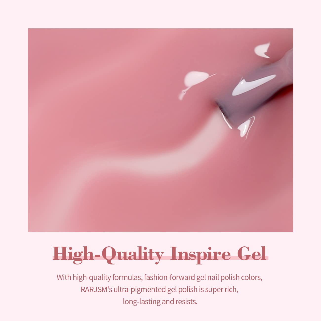 Authentic Rarjsm nail polish bottle packaging