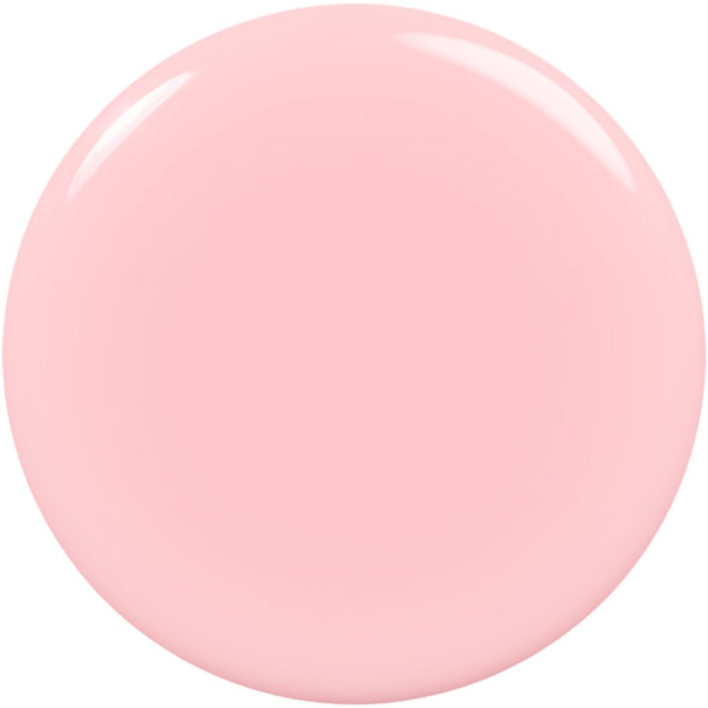 Close up of Essie Sheer Fantasy pink nail polish texture