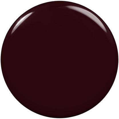 Close up of Essie Wicked nail polish cream finish texture