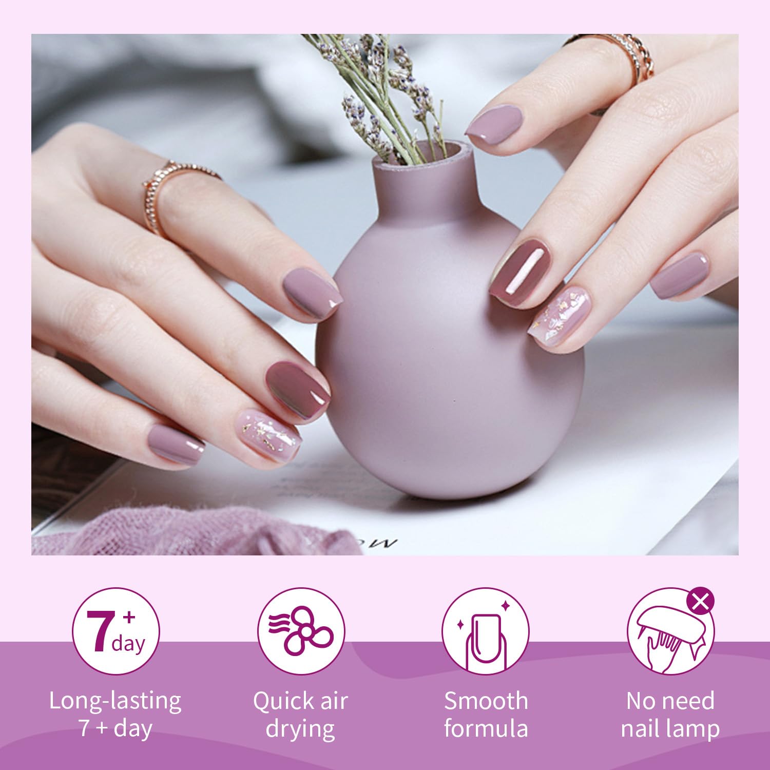 OpenLive nail polish set in decorative gift packaging