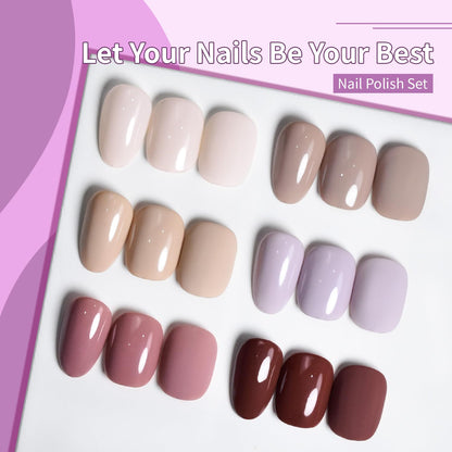 Side profile of OpenLive 10 milliliter nail polish bottles