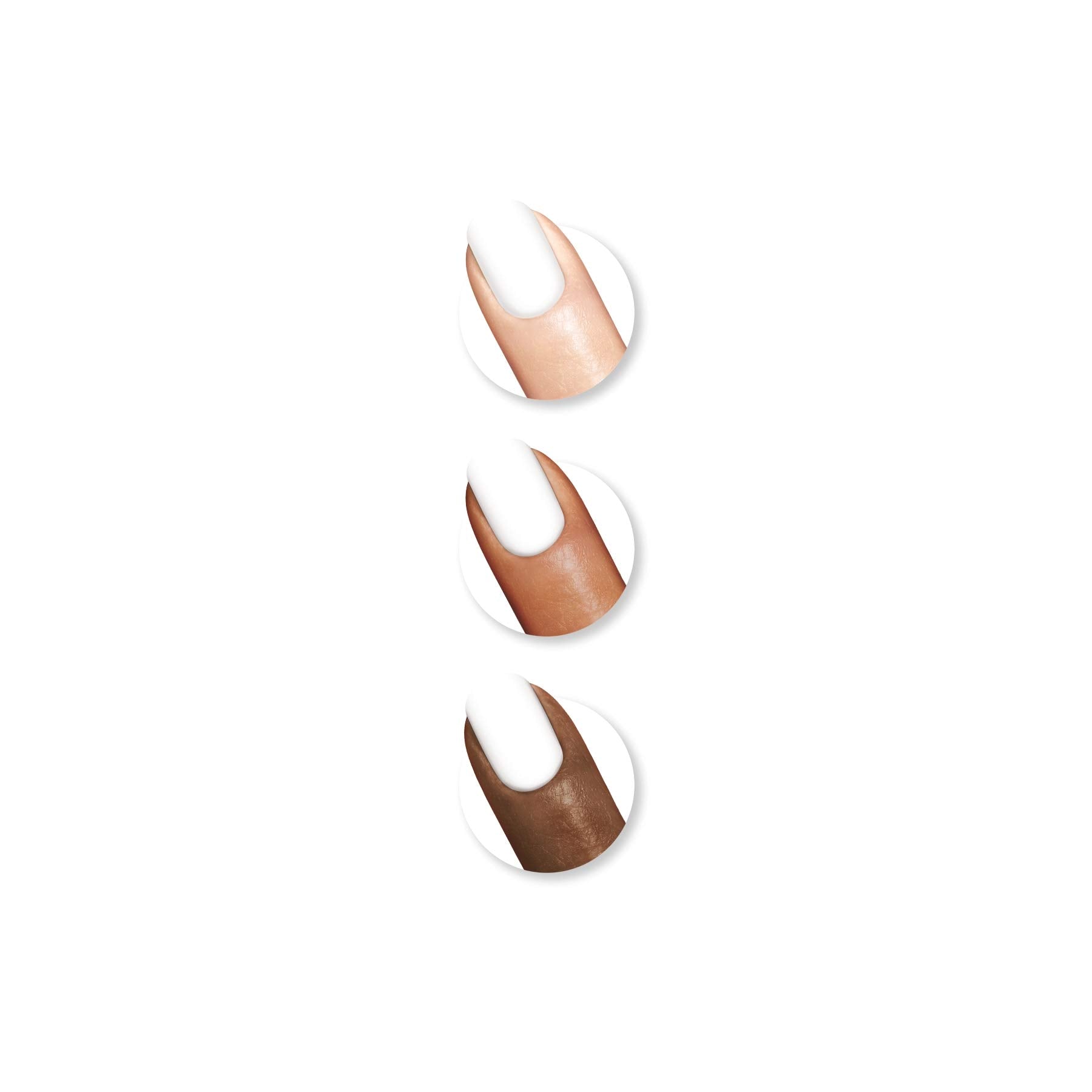 Side view of Sally Hansen Insta Dri 9.17 milliliter nail polish bottle