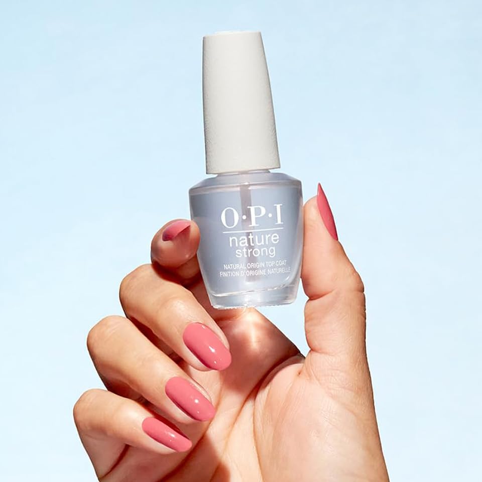 OPI Nature Strong top coat for salon quality nails