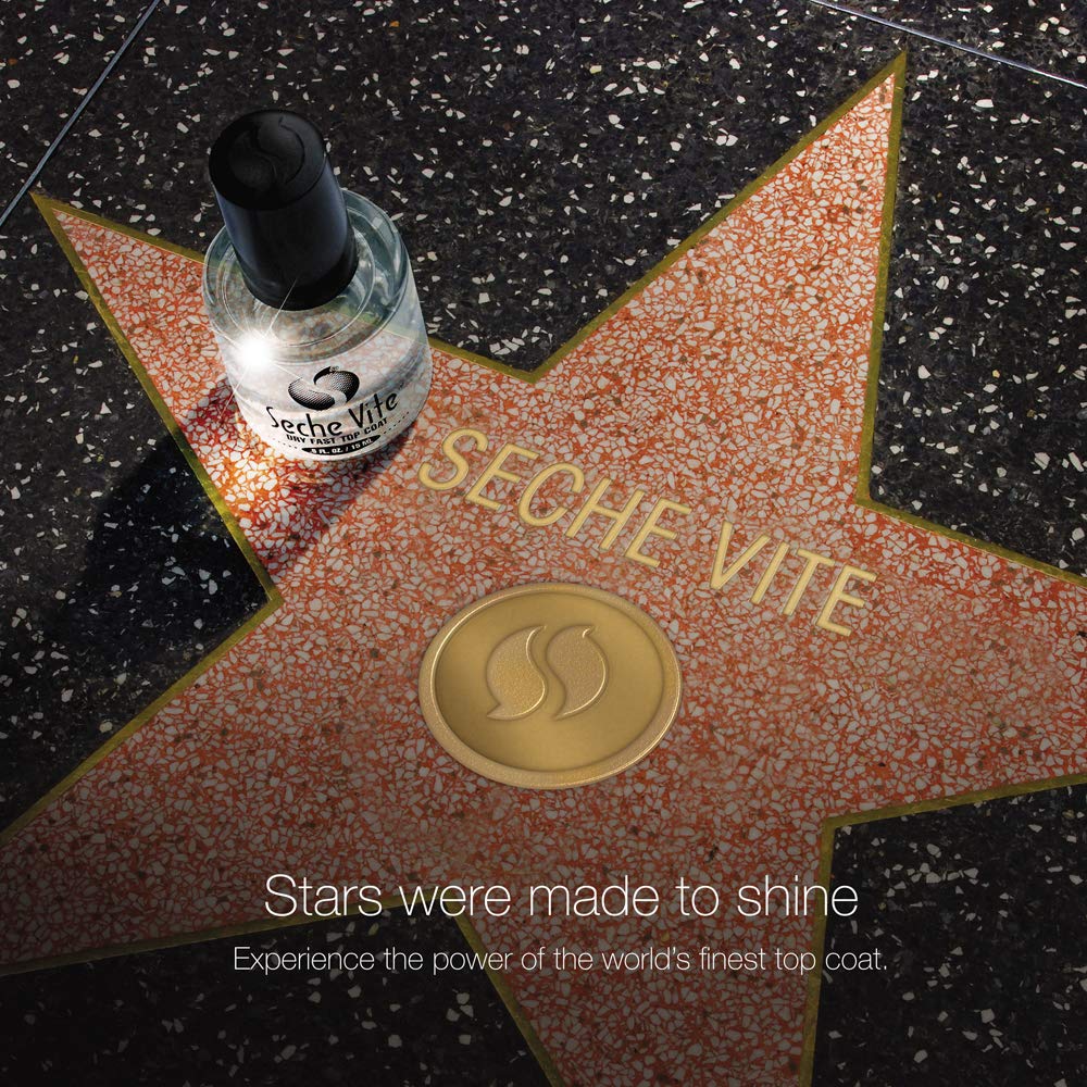 Seche Vite Dry Fast Top Coat side profile view