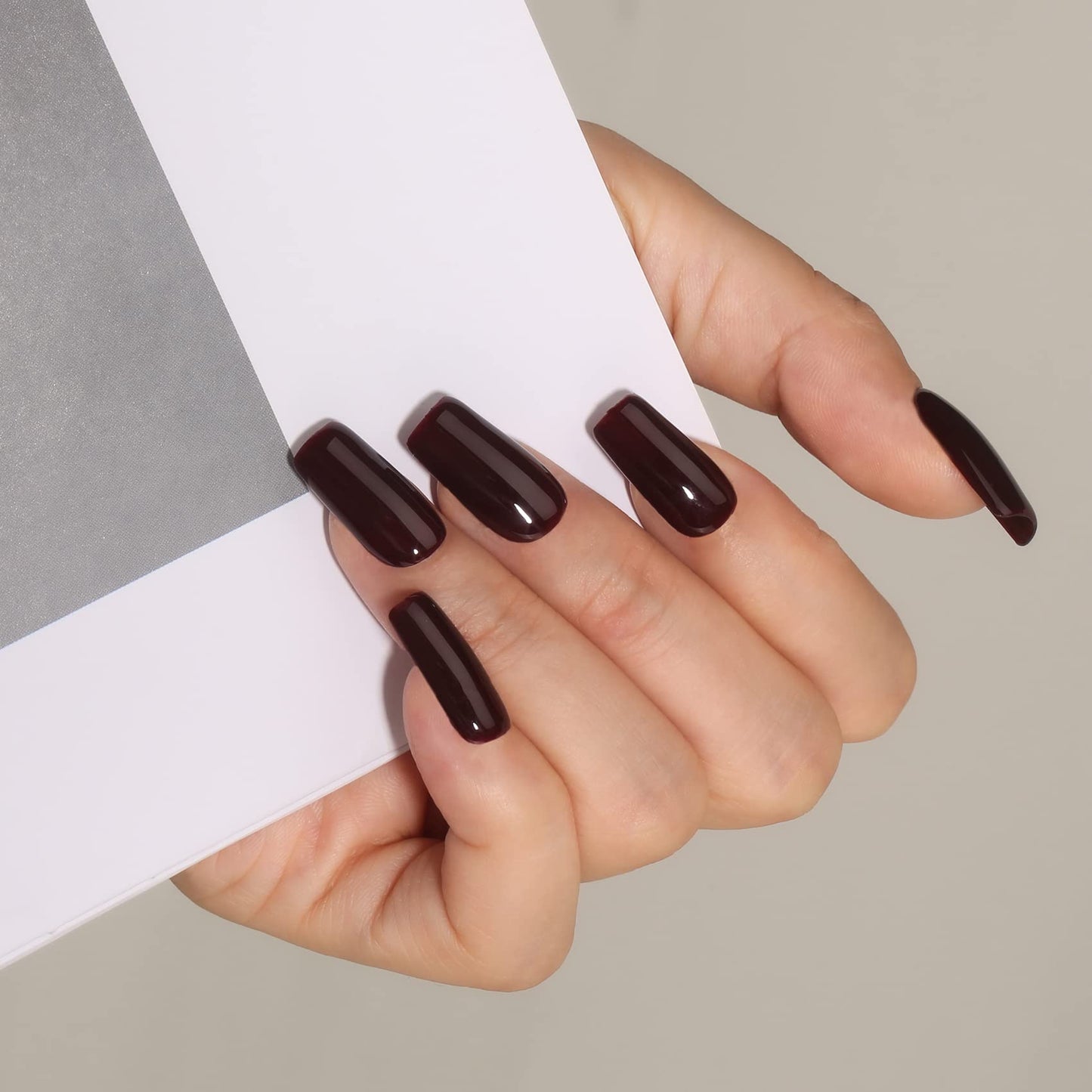 Soak off UV LED nail gel polish packaging