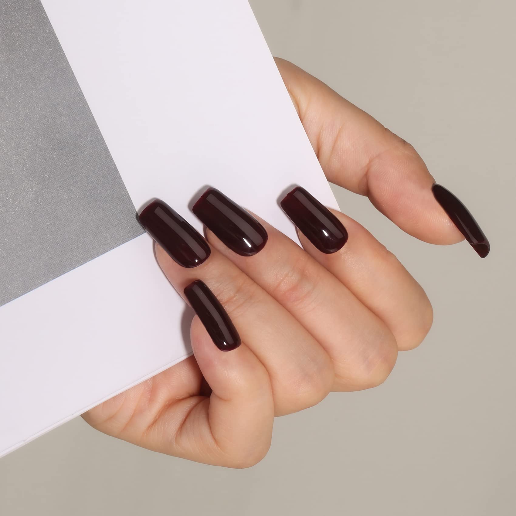 Soak off UV LED nail gel polish packaging