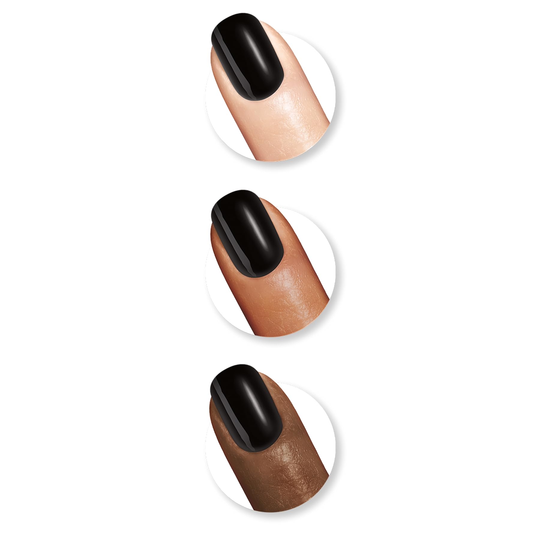 Side profile of Sally Hansen Insta-Dri nail color bottle