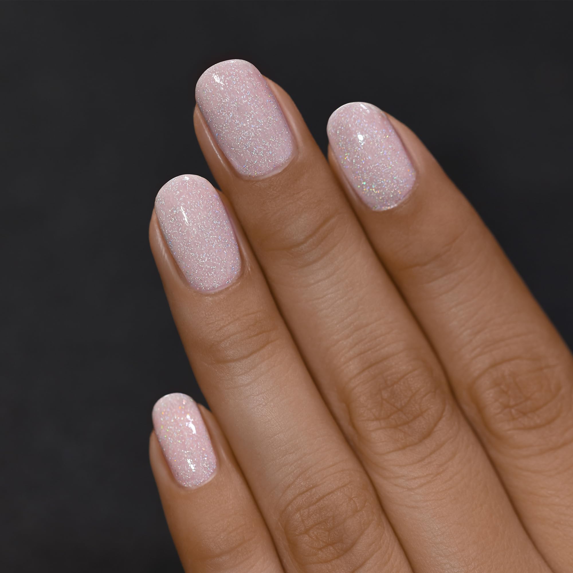 ILNP Birthday Suit nail polish brush and cap detail