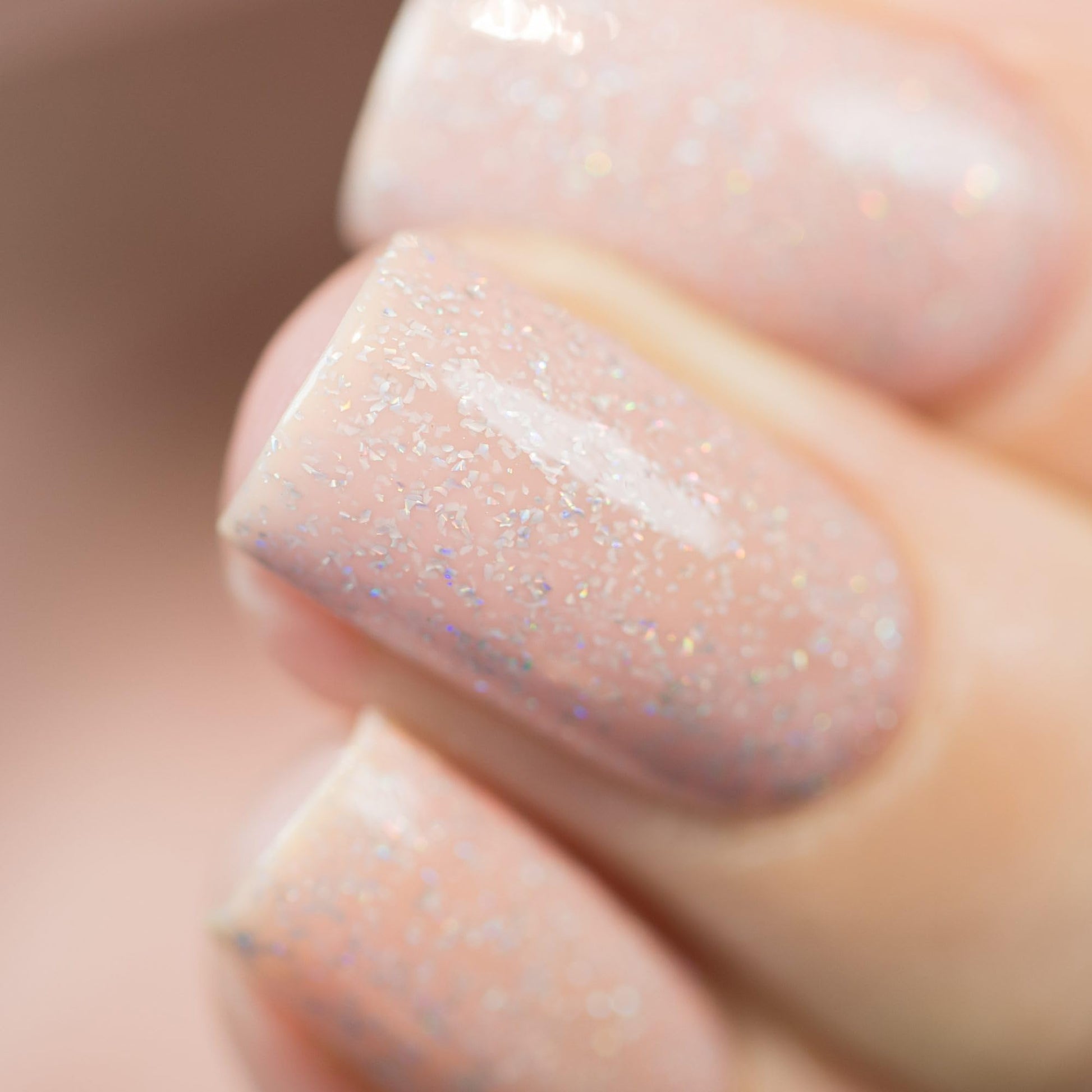Professional swatch of ILNP Birthday Suit on nails