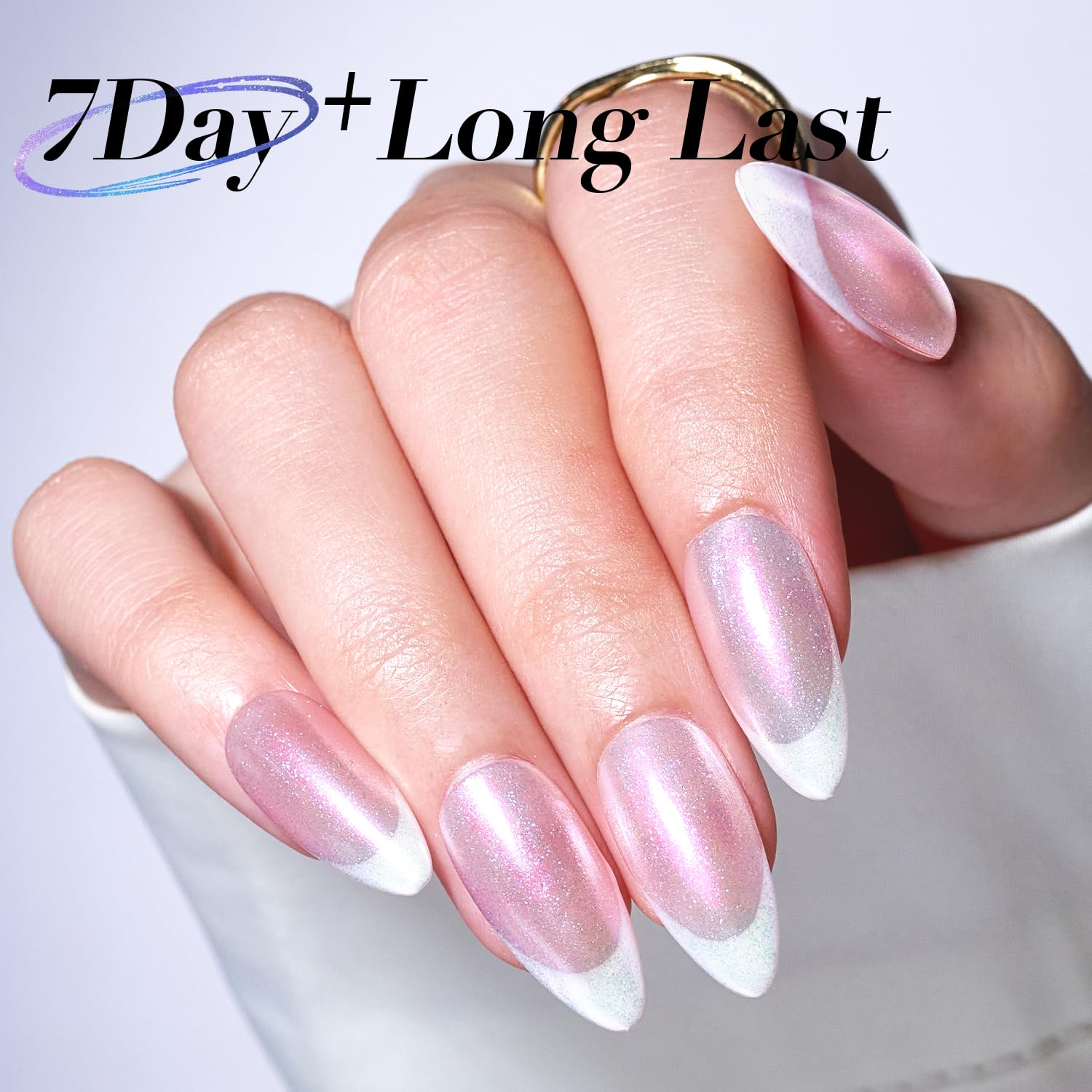 Diy manicure with Azurebeauty chrome finish nail polish