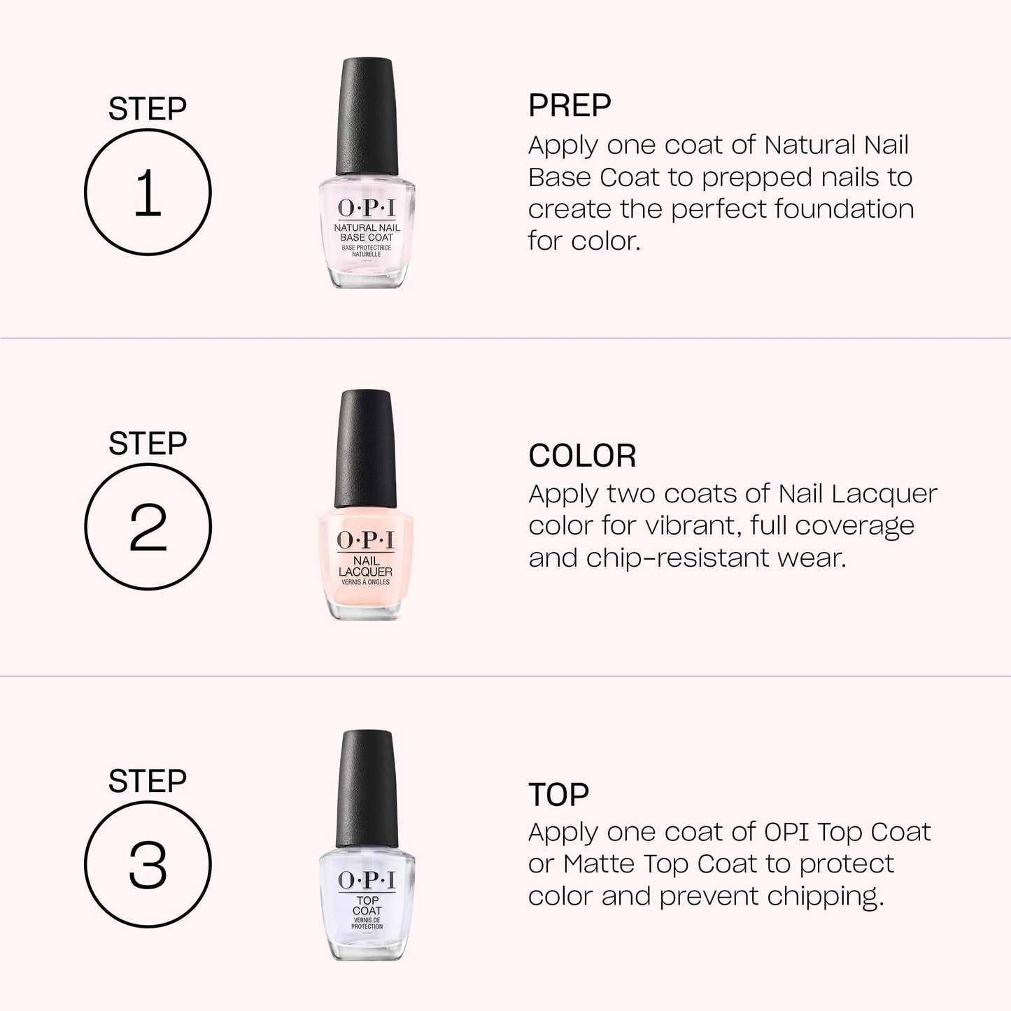 OPI authentic USA imported nail care product