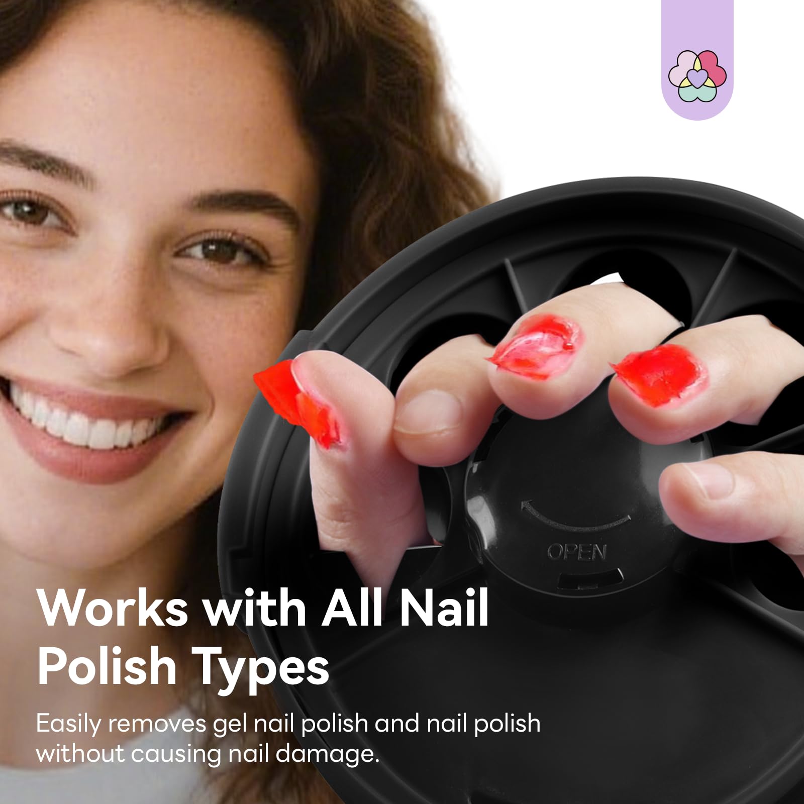 Saviland heated nail soaking bowl displaying power button and status indicators