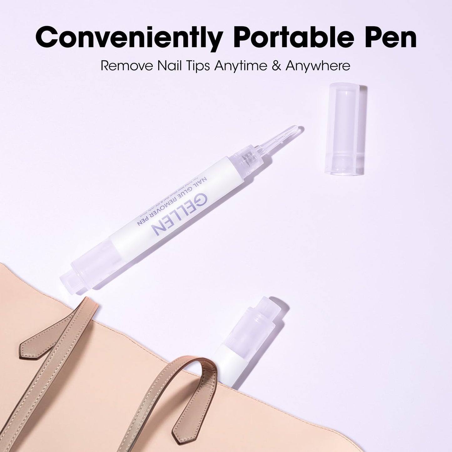 Compact and portable travel size dual set of the Gellen professional cosmetic removal pens