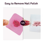 Bcowos bulk count nail art and manicure cleaning pads