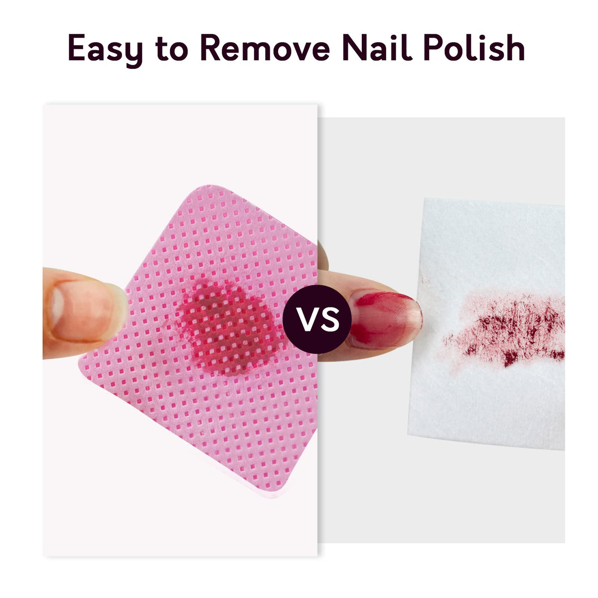 Bcowos bulk count nail art and manicure cleaning pads
