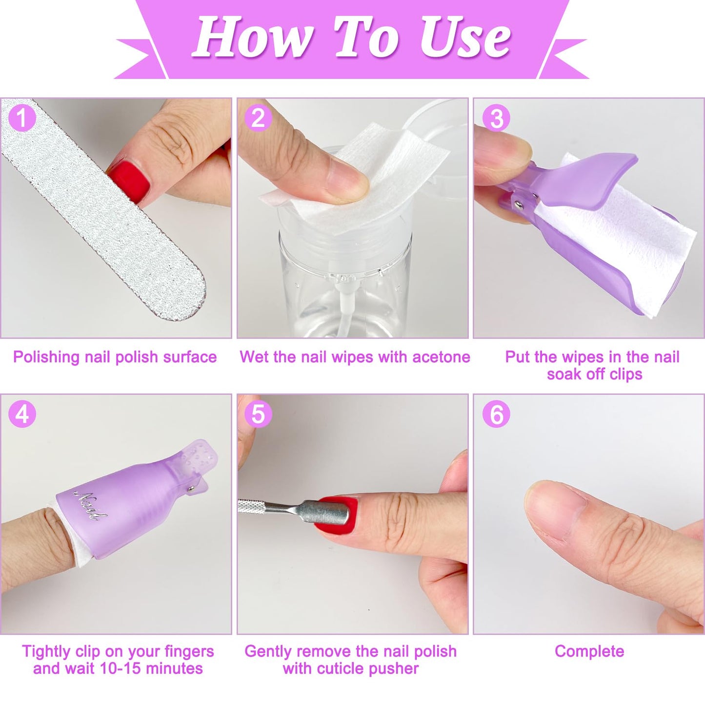 Eyxformula absorbent cotton pad removing dark gel nail polish seamlessly