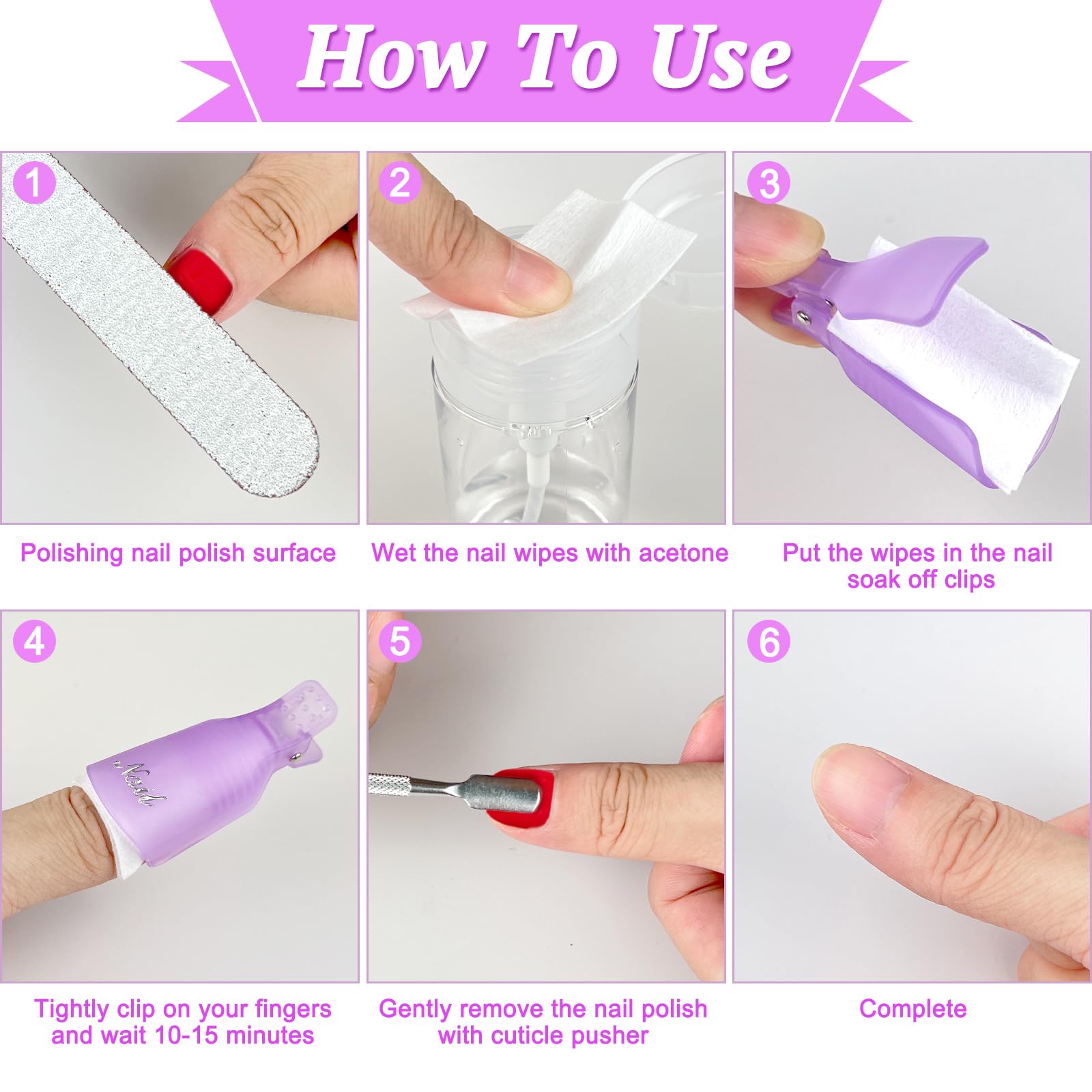 Eyxformula absorbent cotton pad removing dark gel nail polish seamlessly