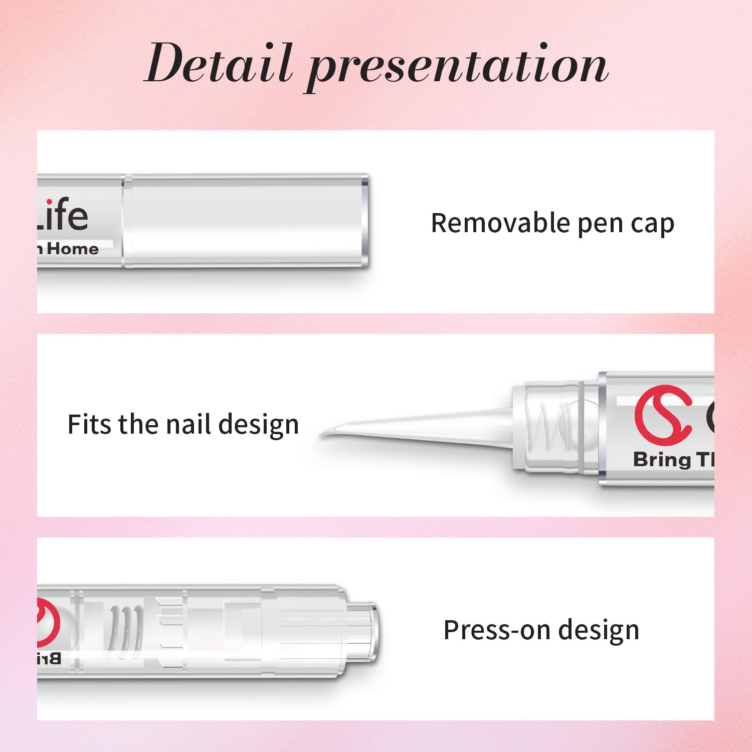 Two pack bundle of authentic USA imported CurvLife click and remove debonder pens for Indian consumers.