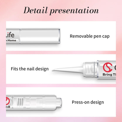 Two pack bundle of authentic USA imported CurvLife click and remove debonder pens for Indian consumers.