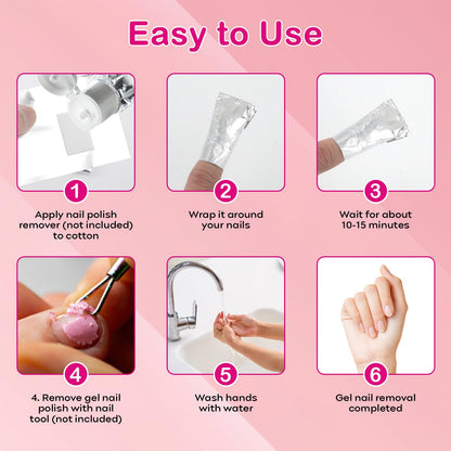 Opvixi nail removal kit for home use
