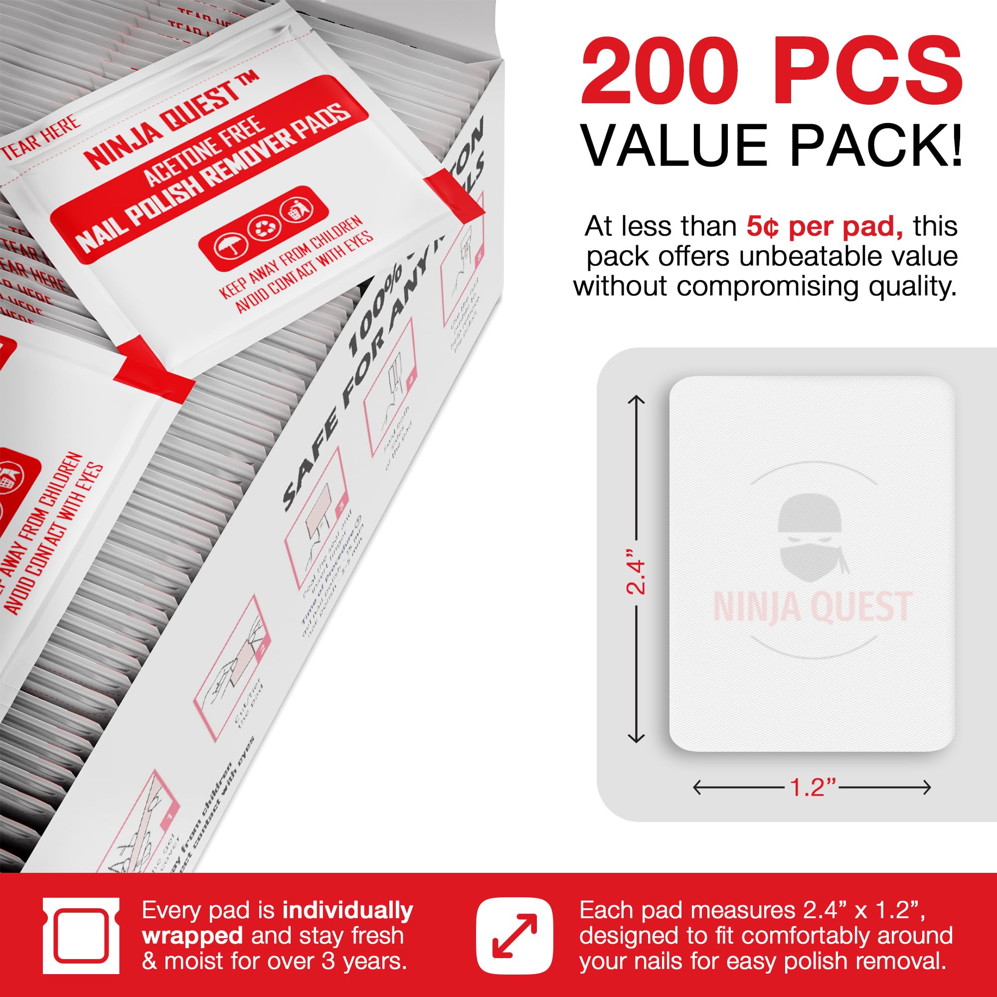 Bulk pack box of two hundred count rose oil infused wipes