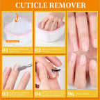 Ergonomic hand soaking tray for gel and acrylic polish removal