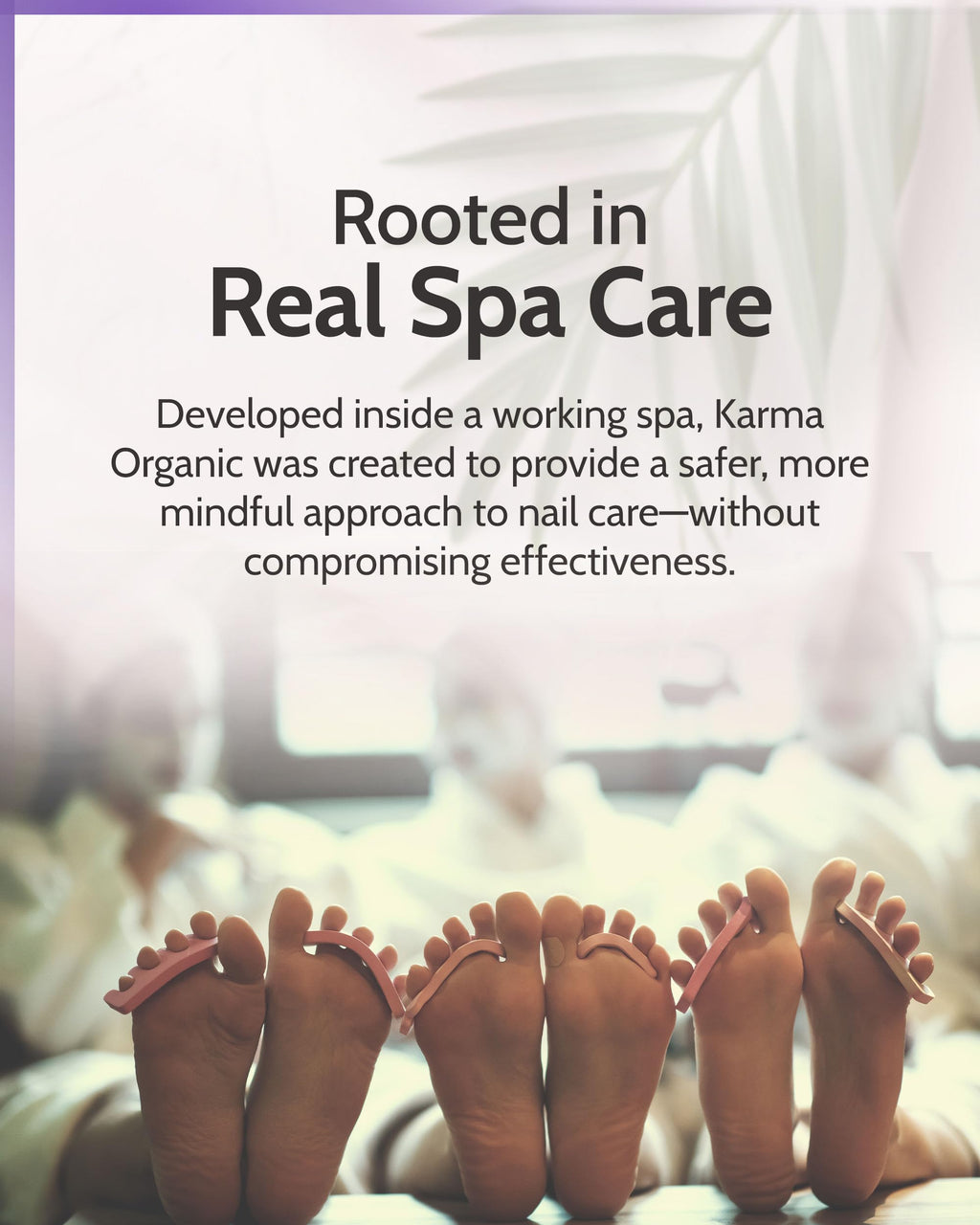 Karma Organic spa quality nail care liquid bottle side profile