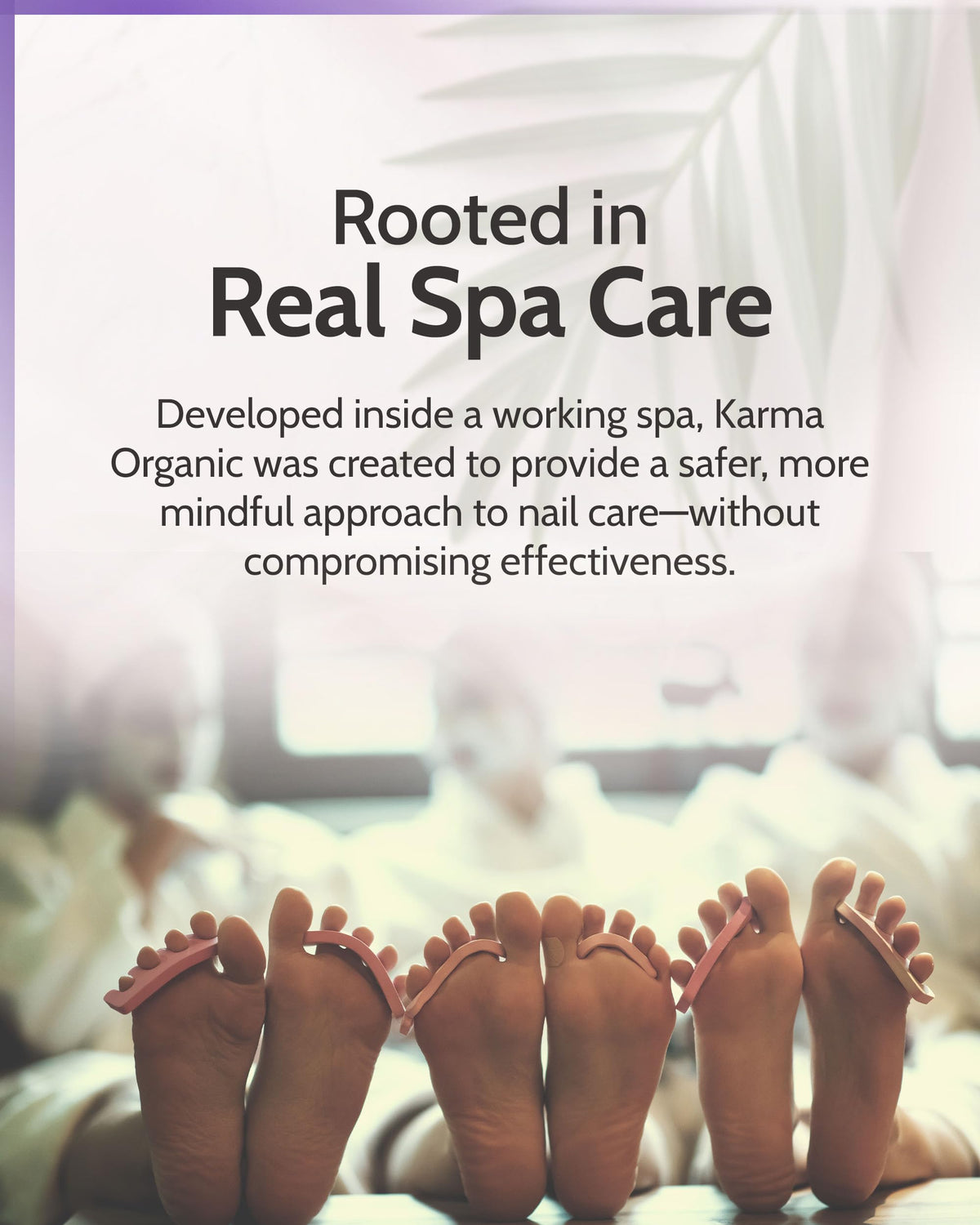 Karma Organic spa quality nail care liquid bottle side profile