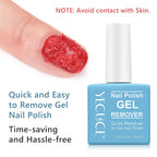 Complete Nifeishi gel nail polish remover kit layout