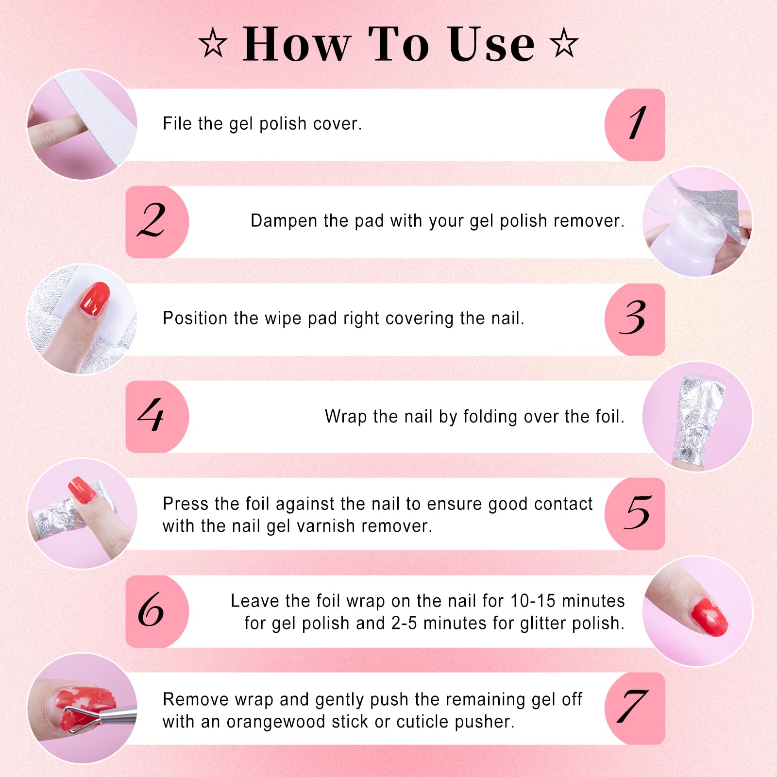 NXJ INFILILA disposable nail wraps neatly organized inside their storage box for home use.
