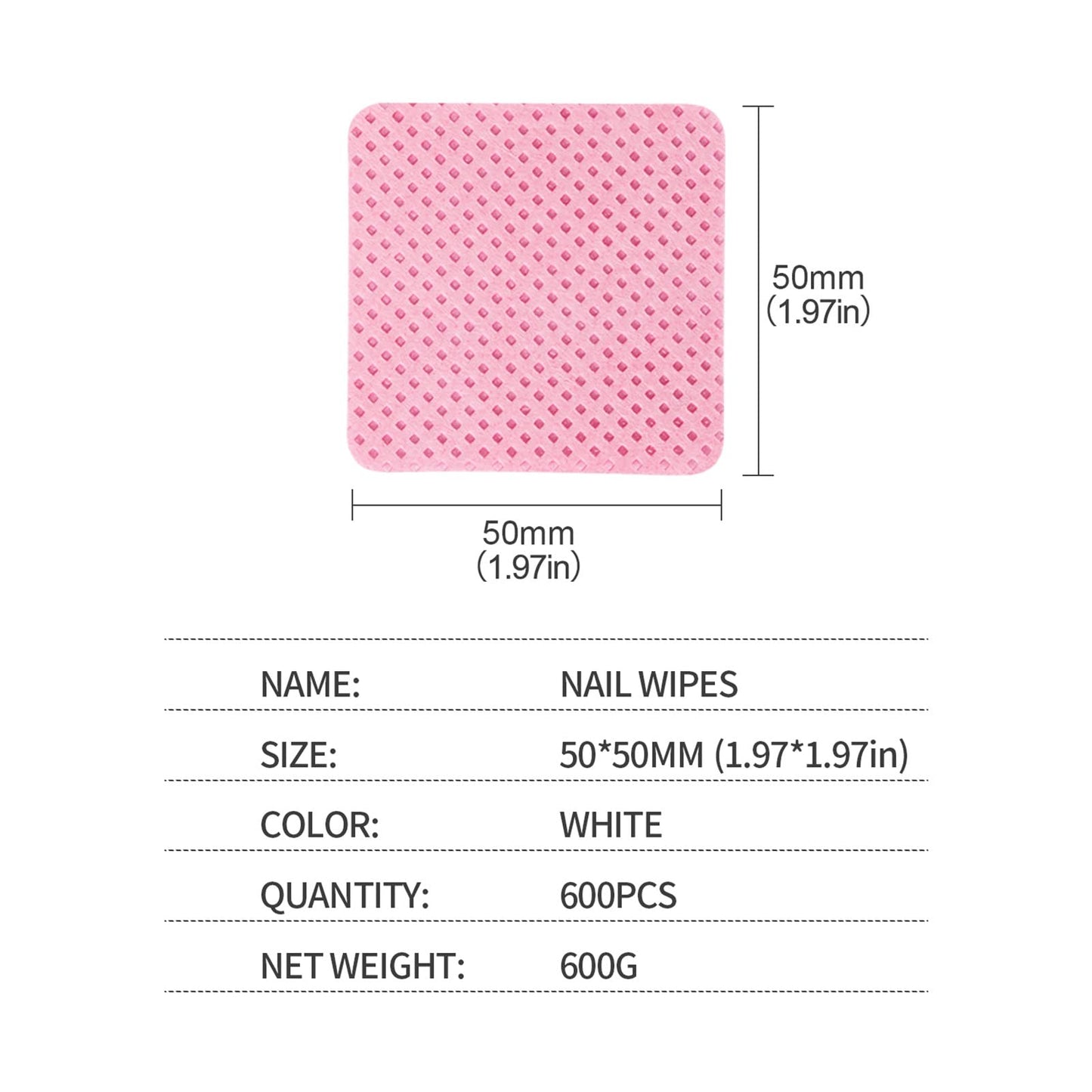 Premium imported BLUERISE cosmetic cleaning pads for residue-free wiping