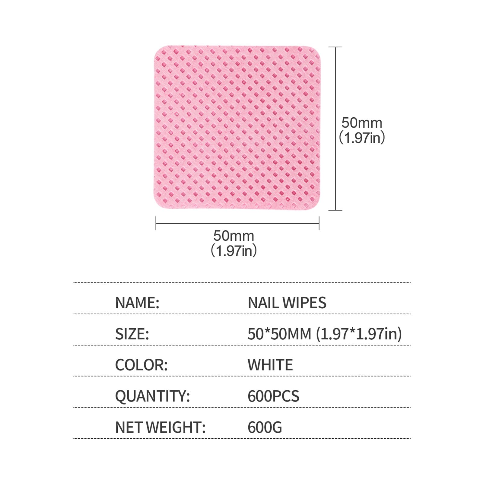 Premium imported BLUERISE cosmetic cleaning pads for residue-free wiping