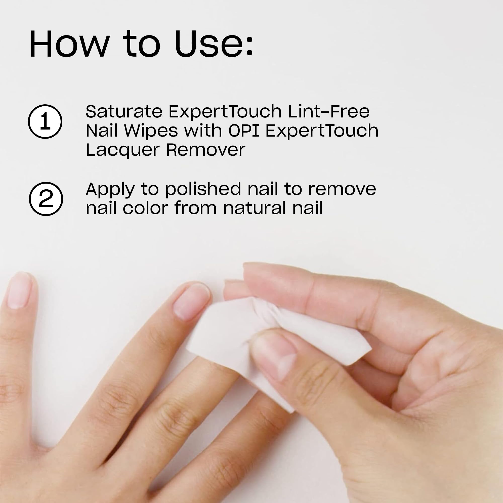 Imported USA OPI lacquer remover showing professional salon formula text.