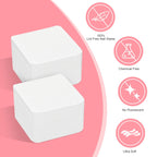 Close up view of soft non woven fabric nail wipes texture
