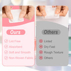 Demonstration of 540 pieces bulk pack for gel polish removal