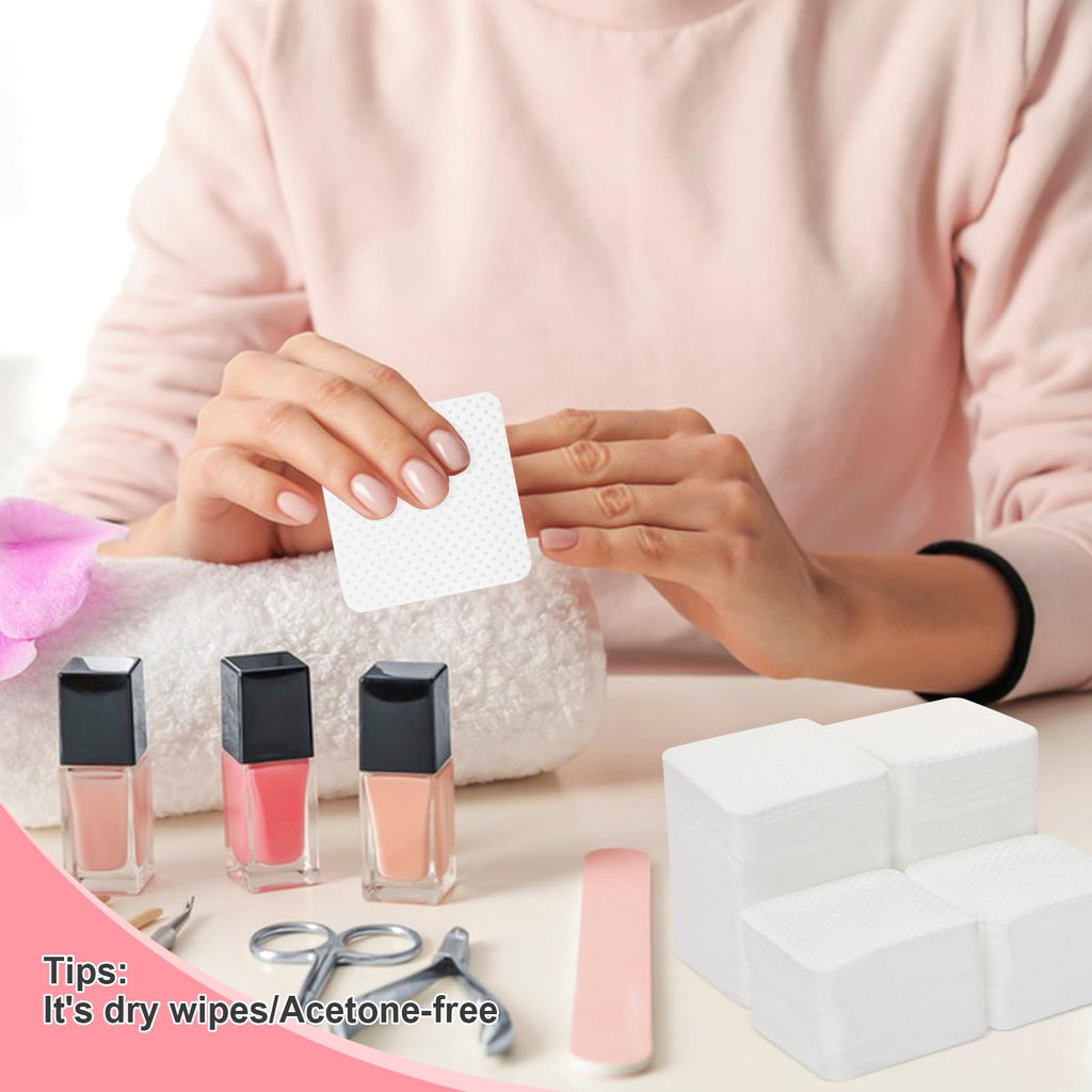 Side angle packaging view of Essent Yl nail removal pads