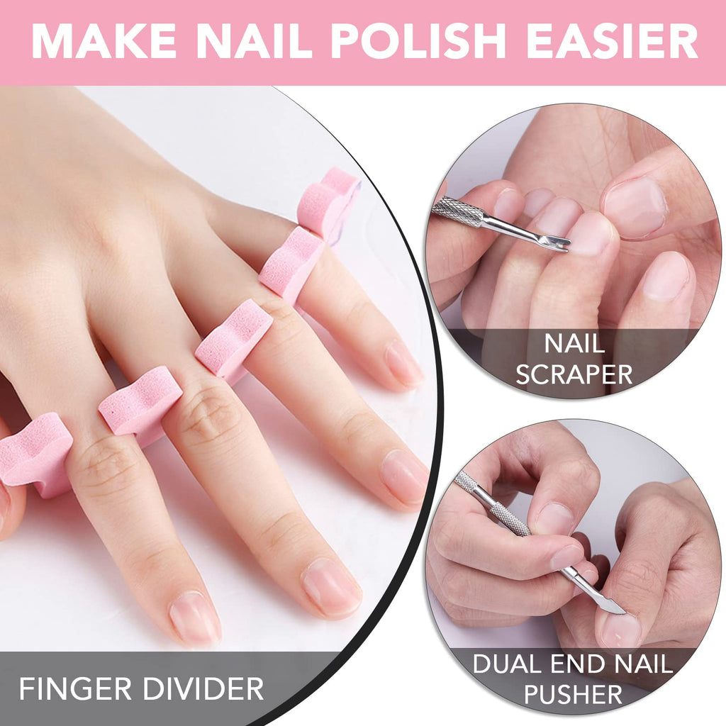 Besnel gel nail polish remover professional grit nail files
