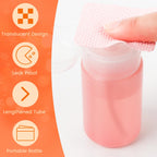 Corconess lint free nail wipes set showing all kit components