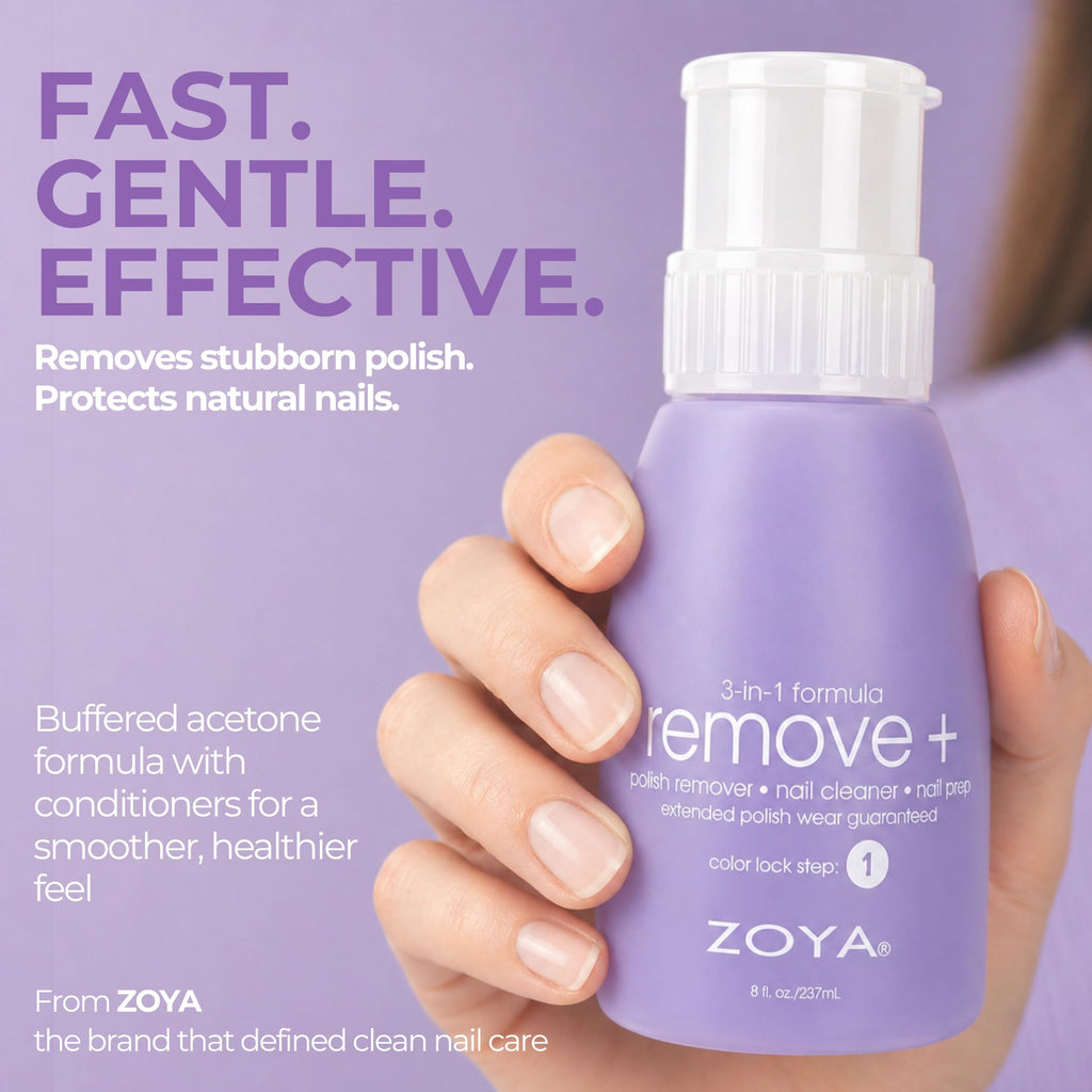 Zoya remove plus bottle back instructions display