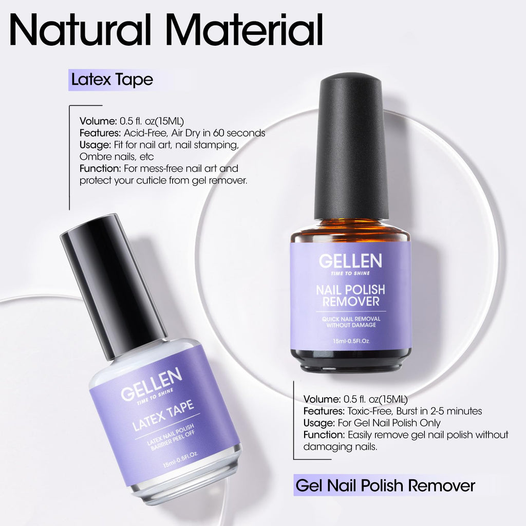 Gel polish bubbling up during the quick removal process