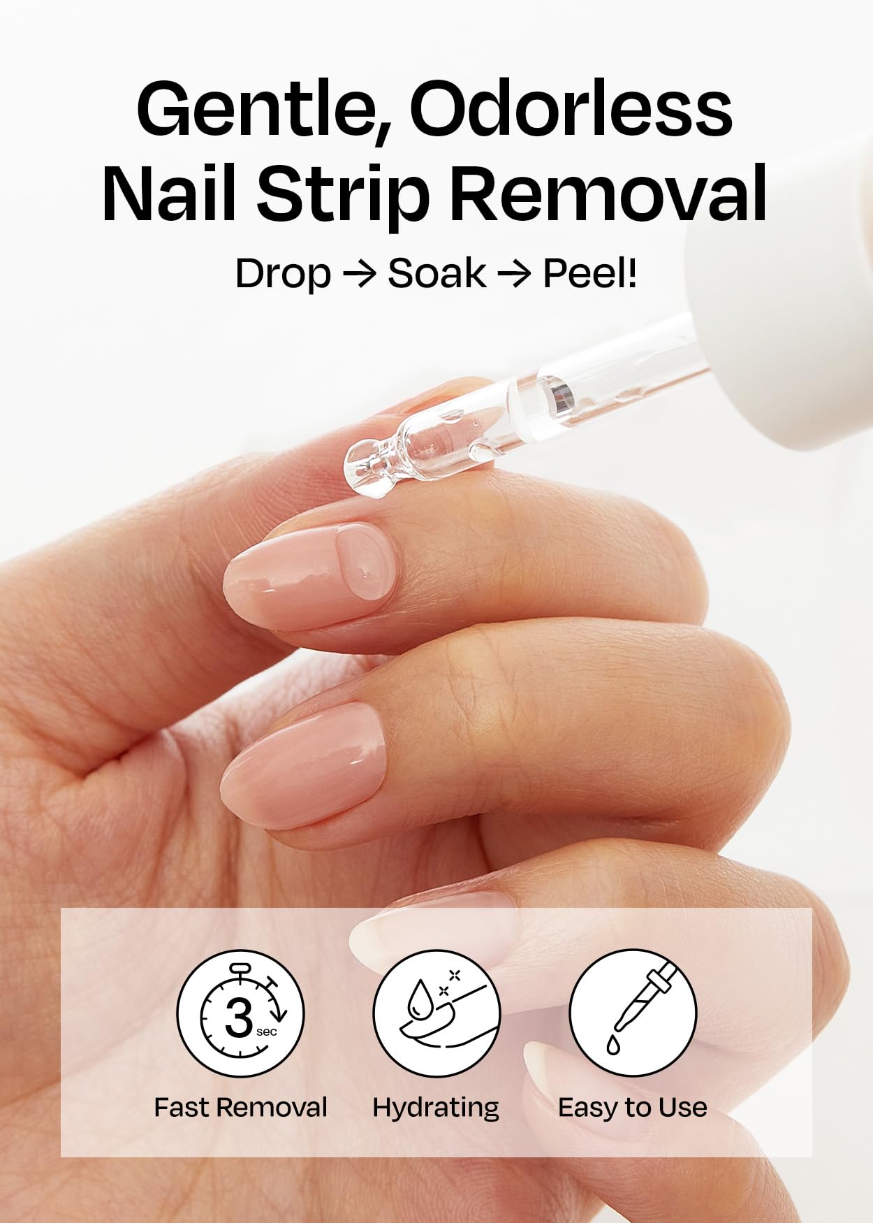 Ohora non drying nourishing nail formula box packaging details