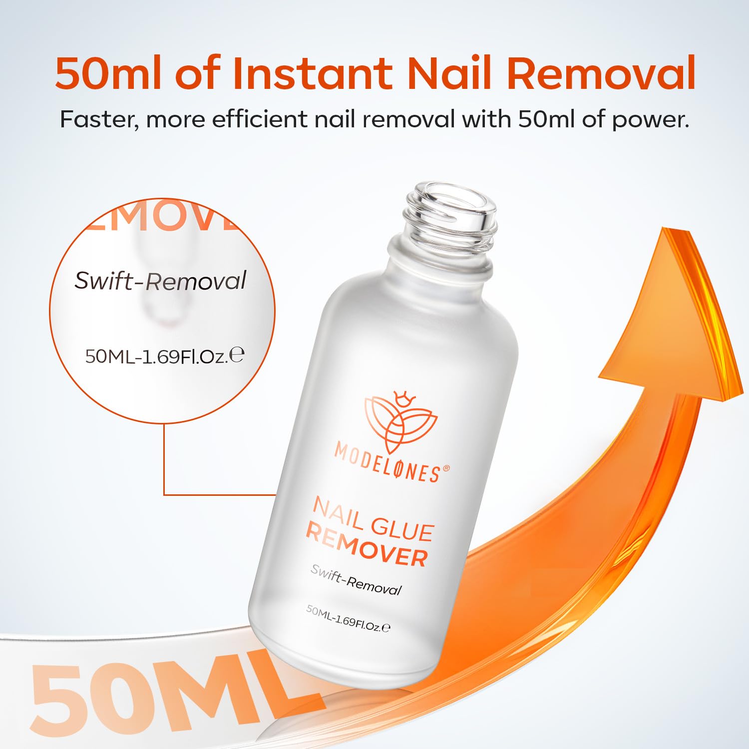 Accessories included with Modelones nail glue remover