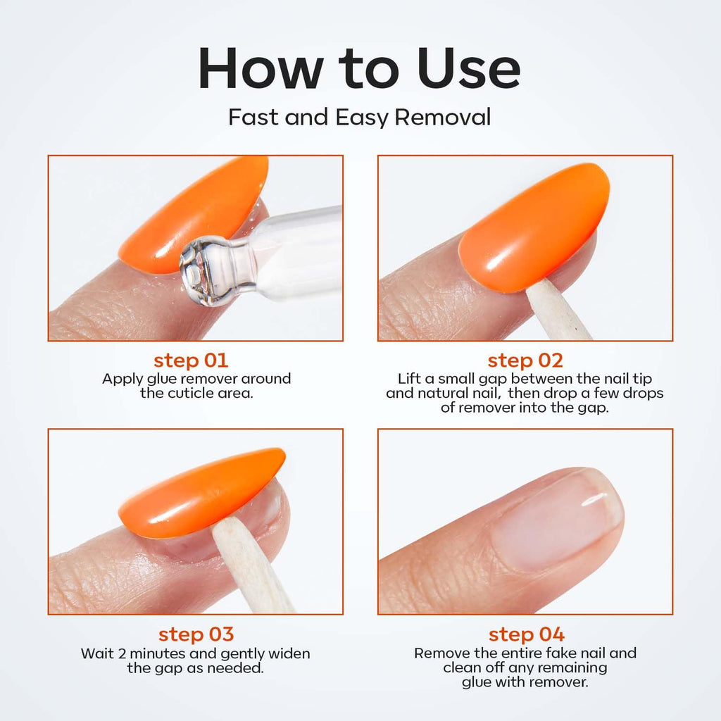 Modelones nail glue remover complete kit contents