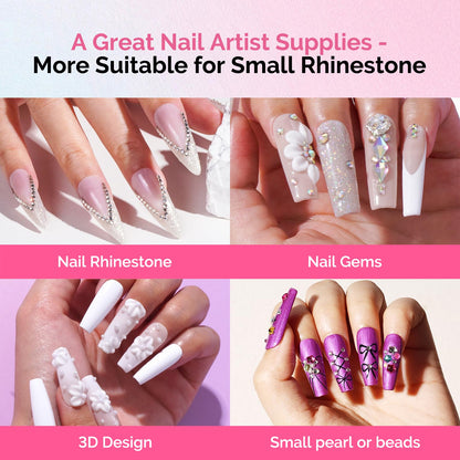 Complete packaging of MelodySusie imported two pack nail glue set for home manicure decoration.