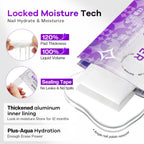 Glamonade nail polish remover pads box side angle