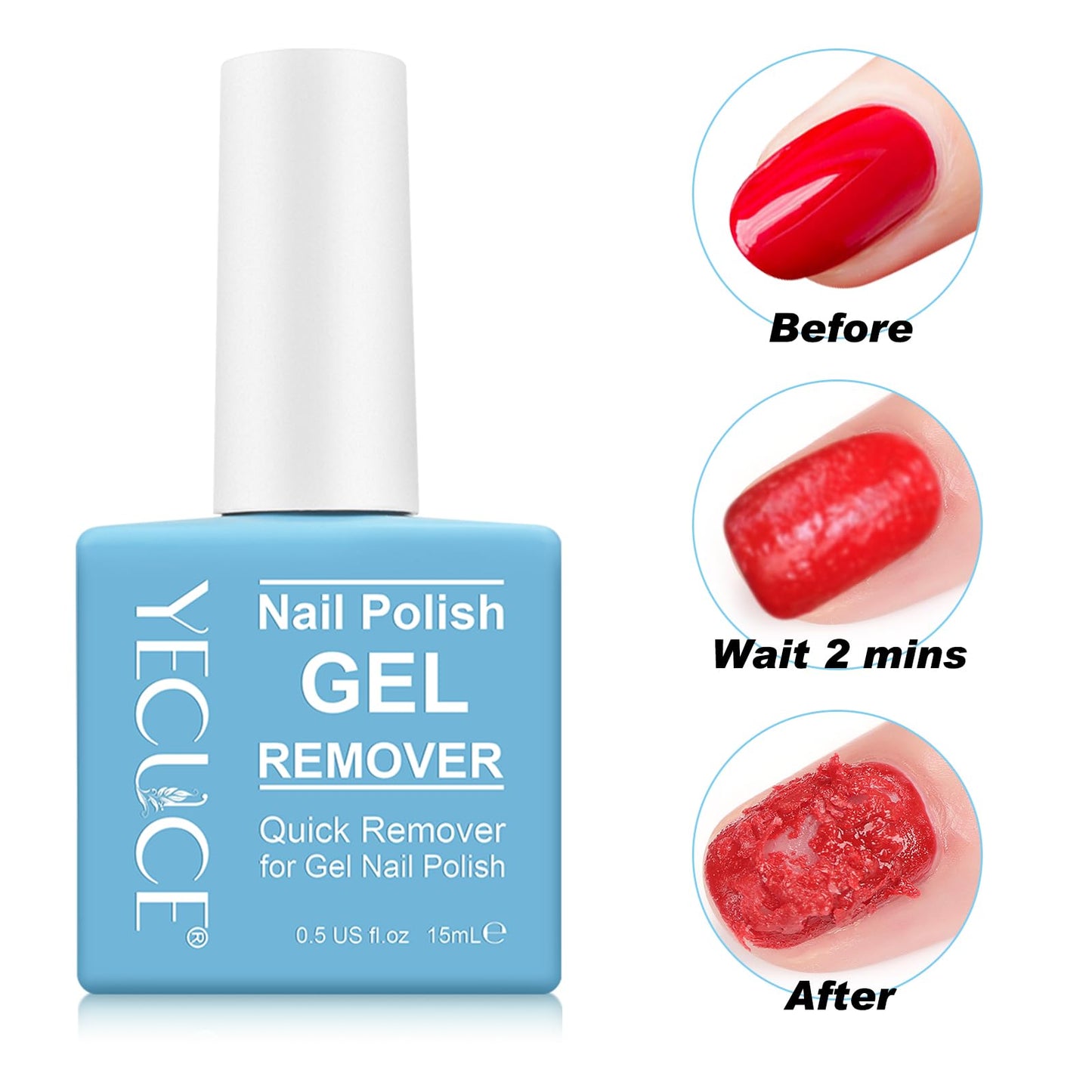 NIFEISHI professional manicure cleanup product highlighting the plant extracted ingredient base