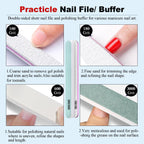 Demonstration of Louinstic gel remover applied on polished nail