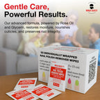 Back view of Ninja Quest fifty pack nail remover box