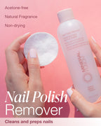 Mineral Fusion nail polish remover cap and nozzle detail
